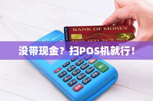 没带现金？扫POS机就行！