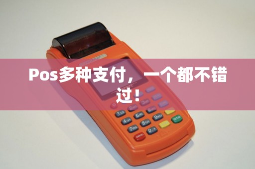 Pos多种支付，一个都不错过！