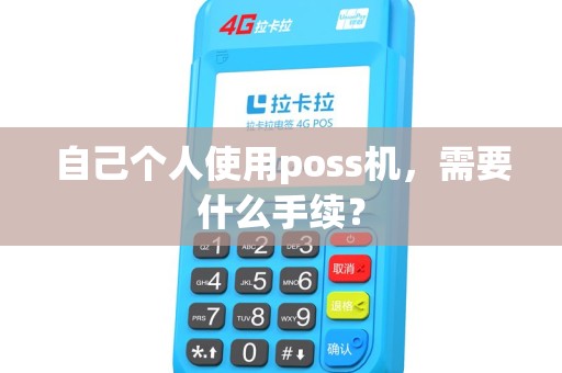 自己个人使用poss机，需要什么手续？