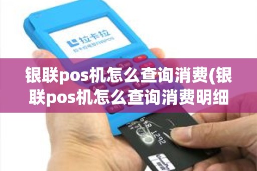银联pos机怎么查询消费(银联pos机怎么查询消费明细)