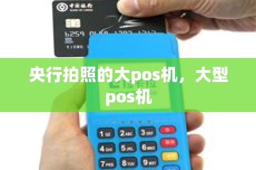 央行拍照的大pos机，大型pos机