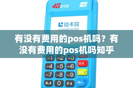 有没有费用的pos机吗?有没有费用的pos机吗知乎 有没有费用的pos机吗?有没有费用的pos机吗知乎