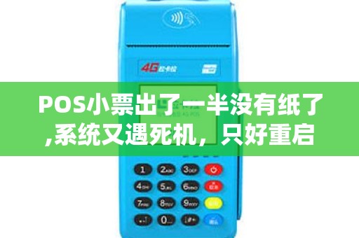 POS小票出了一半没有纸了,系统又遇死机，只好重启，结果系统里找不到数据,是否刷卡成