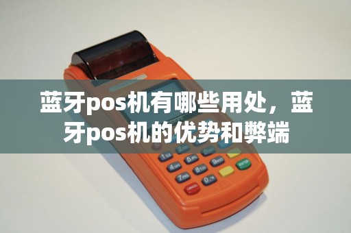 蓝牙pos机有哪些用处，蓝牙pos机的优势和弊端