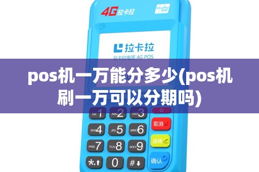 pos机一万能分多少(pos机刷一万可以分期吗)
