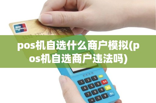 pos机自选什么商户模拟(pos机自选商户违法吗)