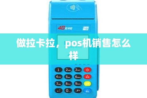 做拉卡拉，pos机销售怎么样