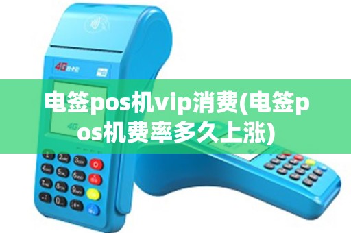 电签pos机vip消费(电签pos机费率多久上涨)