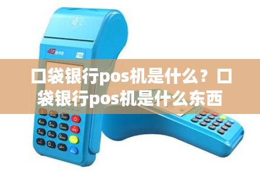 口袋银行pos机是什么？口袋银行pos机是什么东西