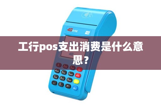 工行pos支出消费是什么意思？