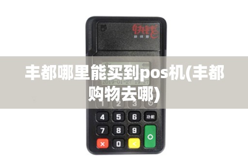 丰都哪里能买到pos机(丰都购物去哪)