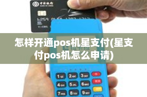 怎样开通pos机星支付(星支付pos机怎么申请)