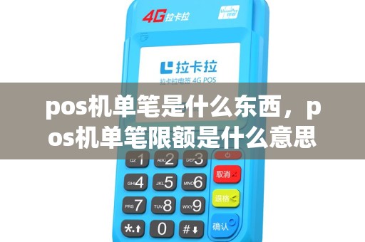 pos机单笔是什么东西,pos机单笔限额是什么意思 pos机单笔是什么东西,pos机单笔限额是什么意思