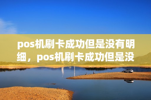 pos机刷卡成功但是没有明细，pos机刷卡成功但是没有明细怎么回事