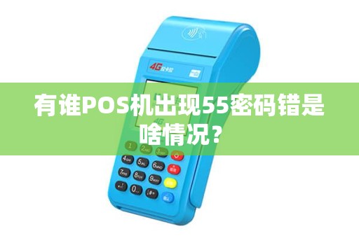 有谁POS机出现55密码错是啥情况？