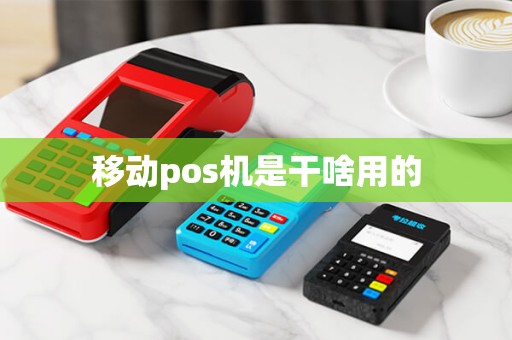 移动pos机是干啥用的