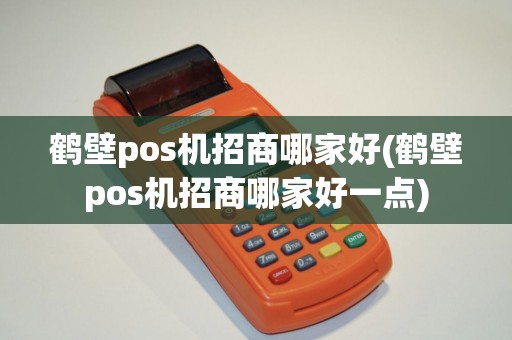 鹤壁pos机招商哪家好(鹤壁pos机招商哪家好一点)