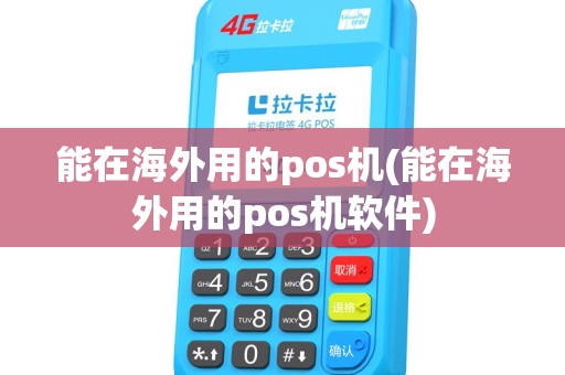 能在海外用的pos机(能在海外用的pos机软件)
