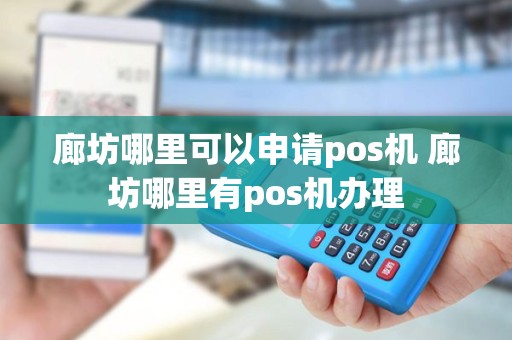 廊坊哪里可以申请pos机 廊坊哪里有pos机办理