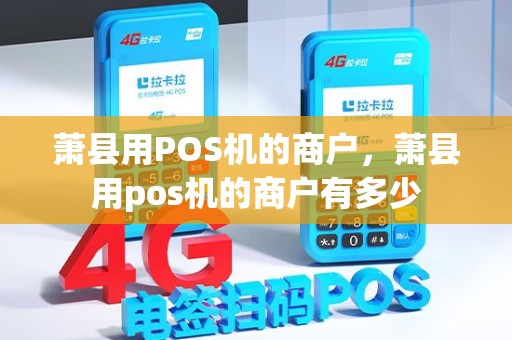 萧县用POS机的商户，萧县用pos机的商户有多少