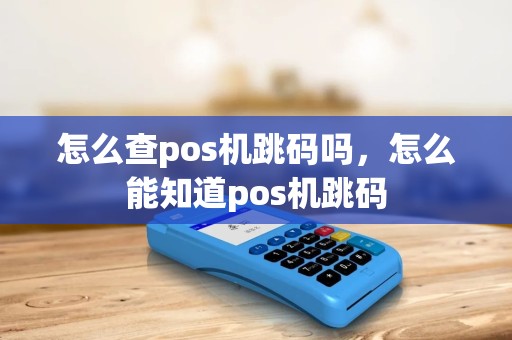 怎么查pos机跳码吗，怎么能知道pos机跳码