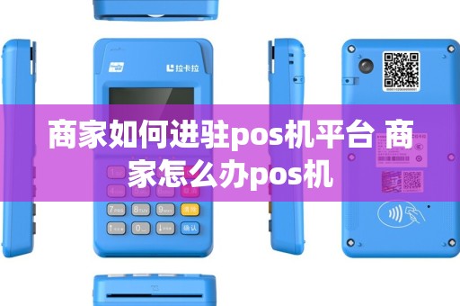 商家如何进驻pos机平台 商家怎么办pos机