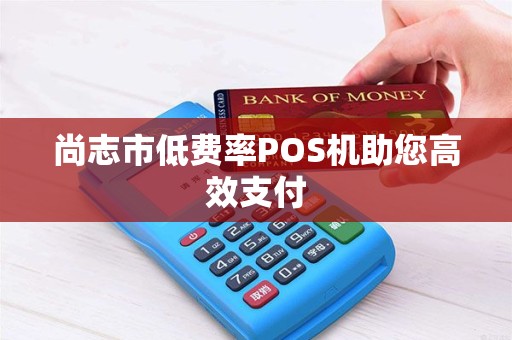 尚志市低费率POS机助您高效支付