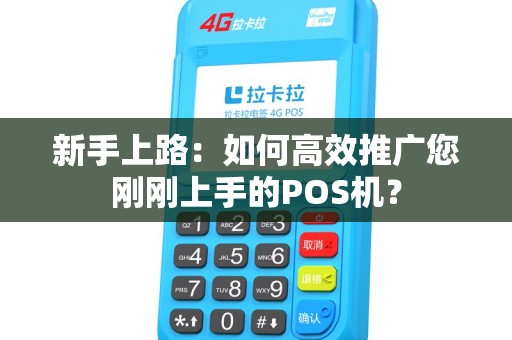 新手上路：如何高效推广您刚刚上手的POS机？