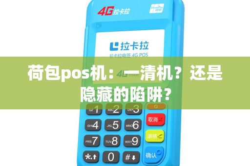 荷包pos机：一清机？还是隐藏的陷阱？