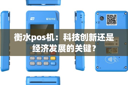 衡水pos机：科技创新还是经济发展的关键？