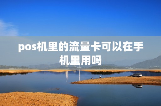 pos机里的流量卡可以在手机里用吗