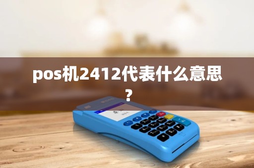 pos机2412代表什么意思？