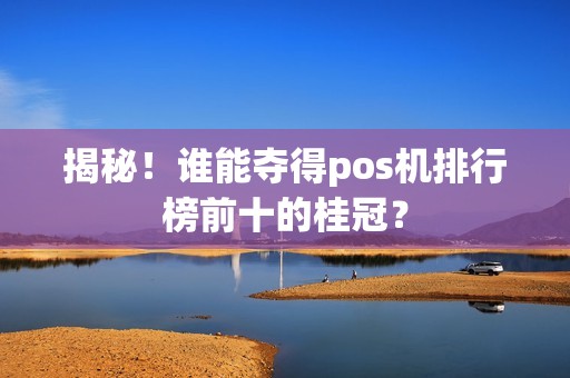 揭秘！谁能夺得pos机排行榜前十的桂冠？