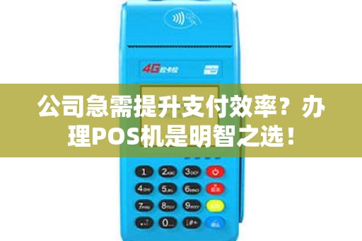 公司急需提升支付效率？办理POS机是明智之选！