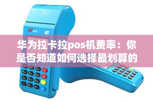 华为拉卡拉pos机费率：你是否知道如何选择最划算的支付服务？