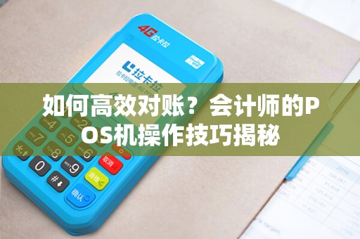 如何高效对账？会计师的POS机操作技巧揭秘