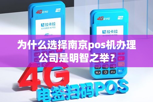 为什么选择南京pos机办理公司是明智之举？