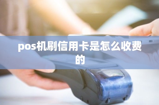 pos机刷信用卡是怎么收费的