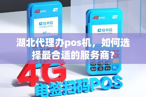 湖北代理办pos机，如何选择最合适的服务商？