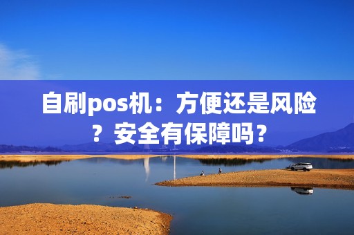 自刷pos机：方便还是风险？安全有保障吗？