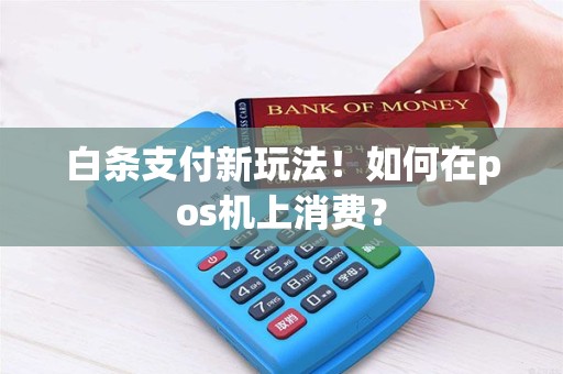 白条支付新玩法！如何在pos机上消费？