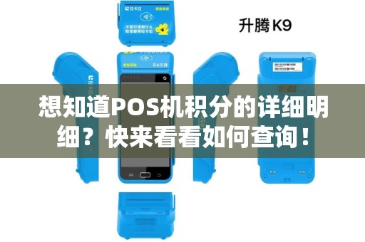想知道POS机积分的详细明细？快来看看如何查询！