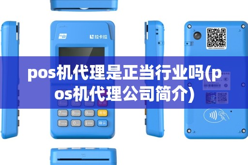 pos机代理是正当行业吗(pos机代理公司简介) pos机代理是正当行业吗(pos机代理公司简介)