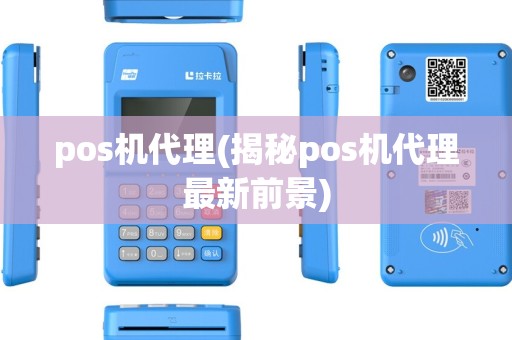 pos机代理(揭秘pos机代理最新前景)