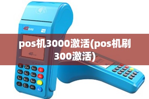 pos机3000激活(pos机刷300激活)
