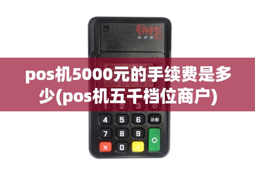 pos机5000元的手续费是多少(pos机五千档位商户) pos机5000元的手续费是多少(pos机五千档位商户)