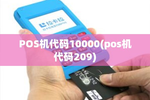 POS机代码10000(pos机代码209) POS机代码10000(pos机代码209)