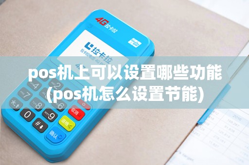 pos机上可以设置哪些功能(pos机怎么设置节能) pos机上可以设置哪些功能(pos机怎么设置节能)