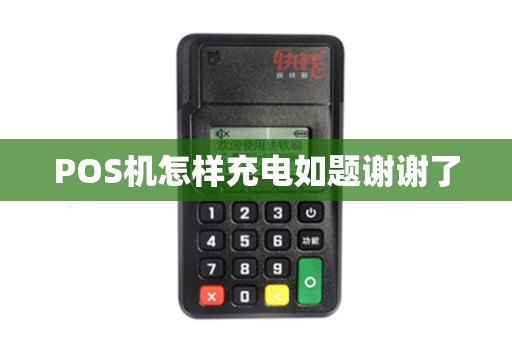 POS机怎样充电如题谢谢了