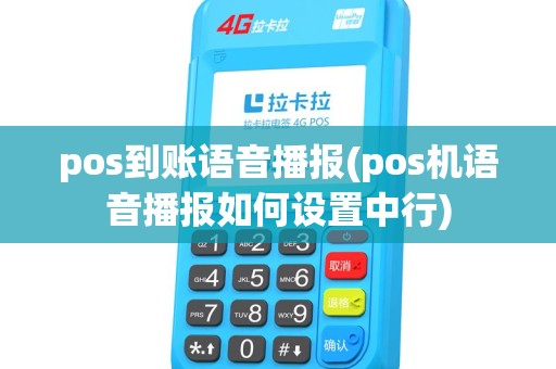 pos到账语音播报(pos机语音播报如何设置中行) pos到账语音播报(pos机语音播报如何设置中行)